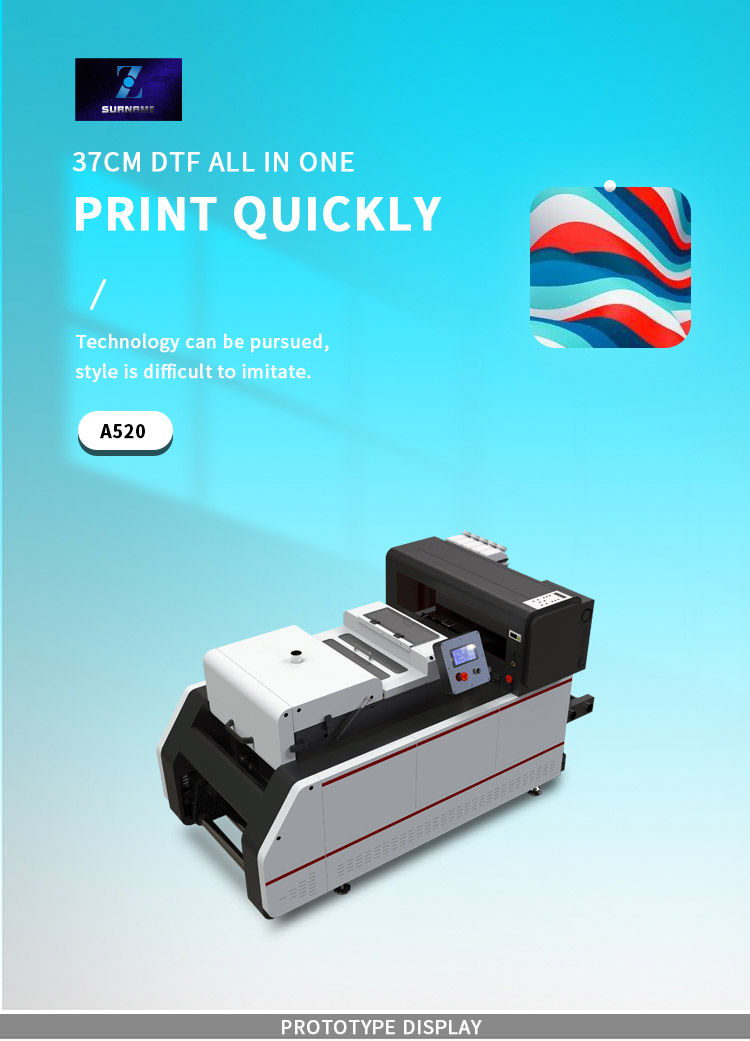 Imprimante A3 dtf avec shaker en un